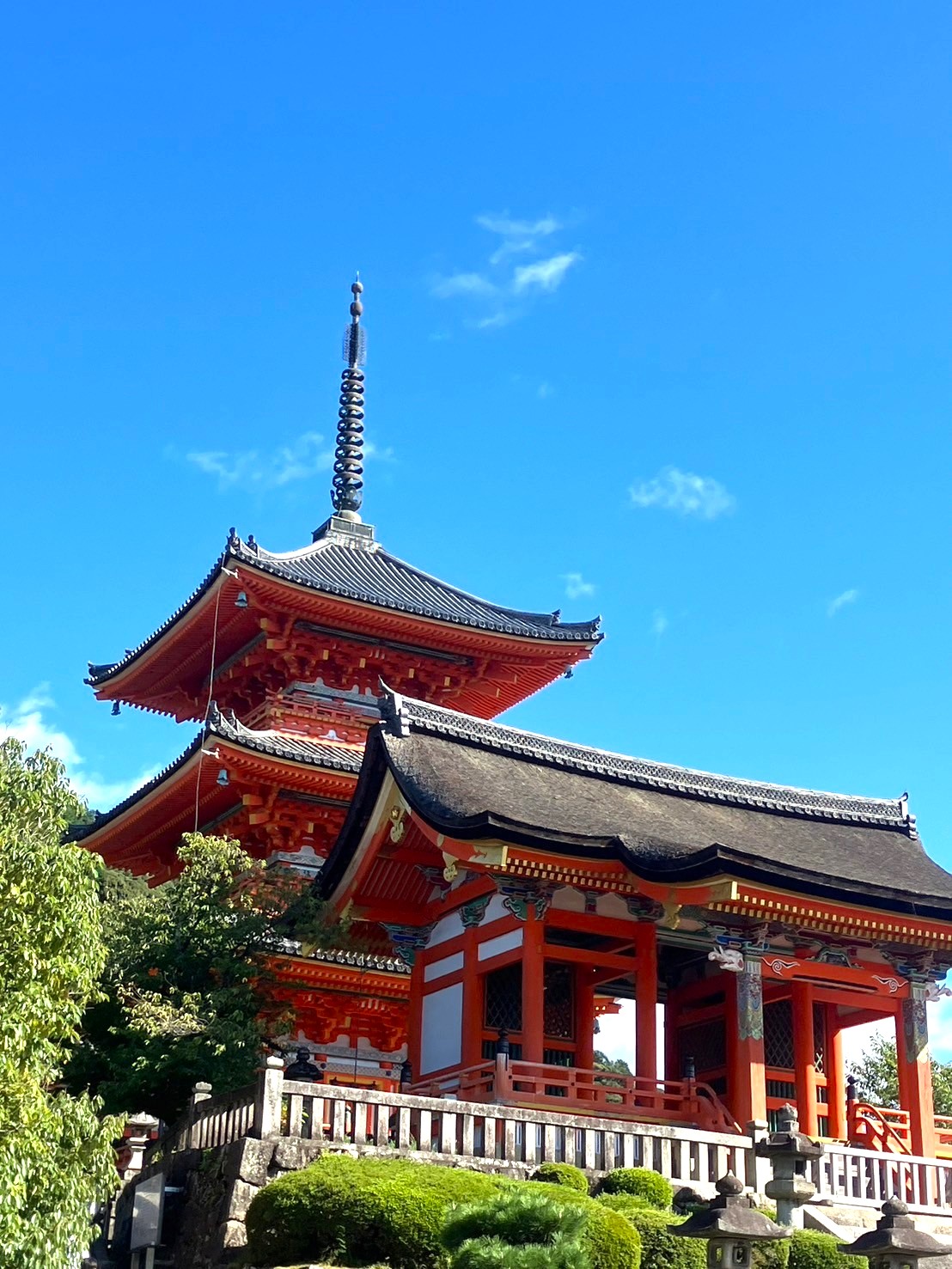 清水寺の三重塔