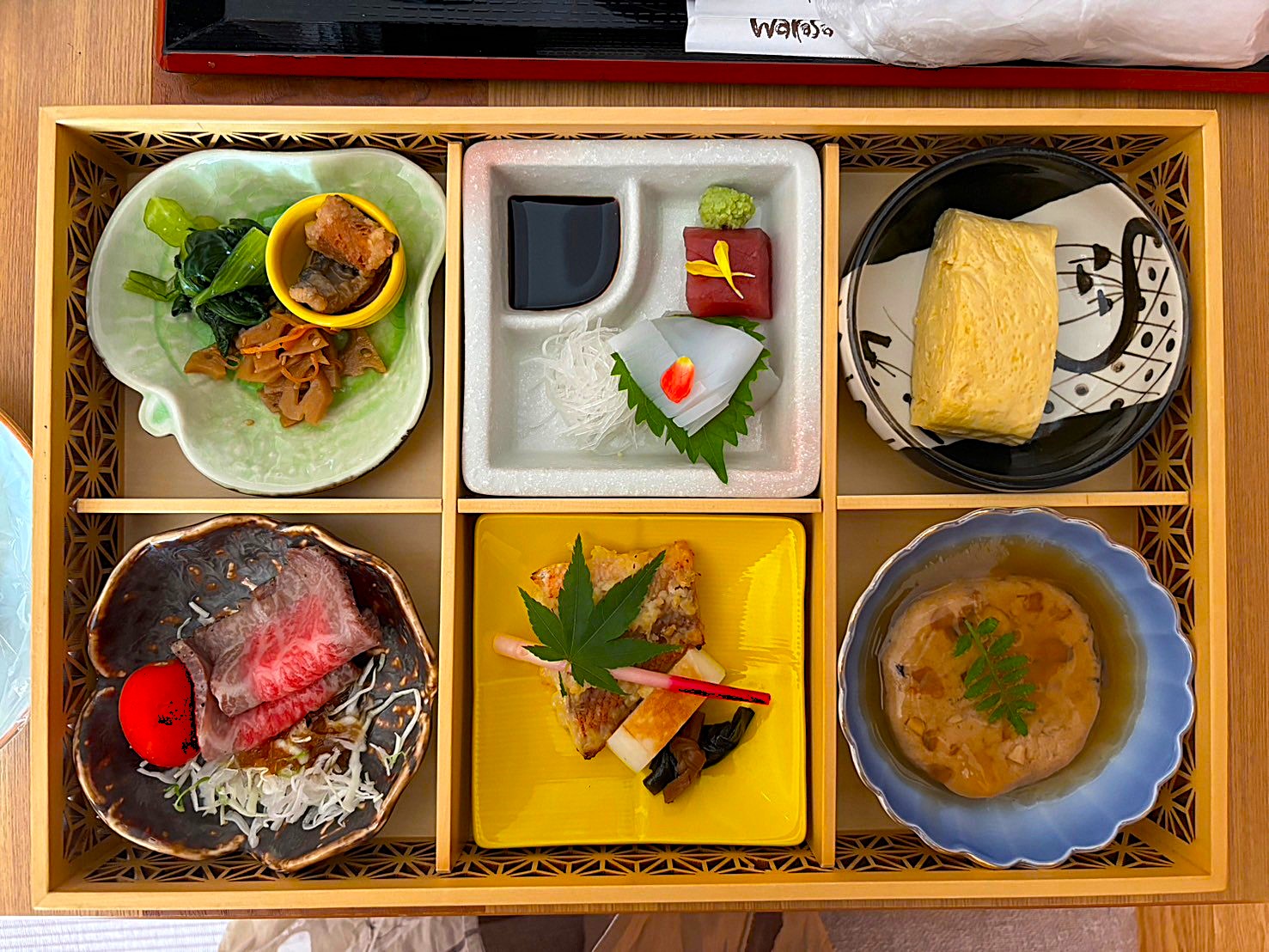 奈良での朝食