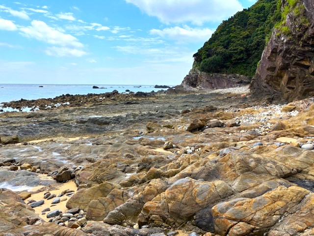 岩の海岸