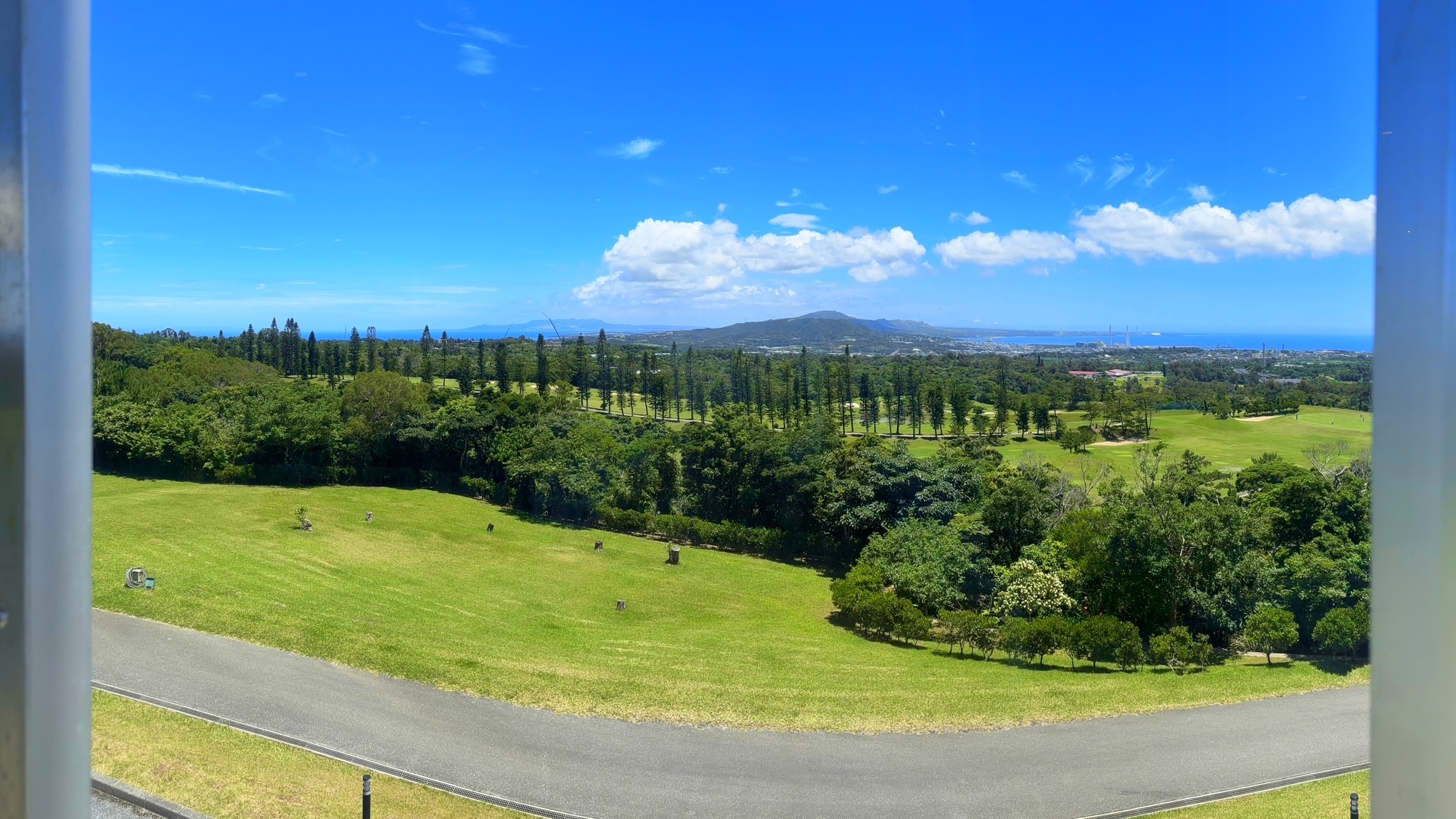 ホテルからの風景